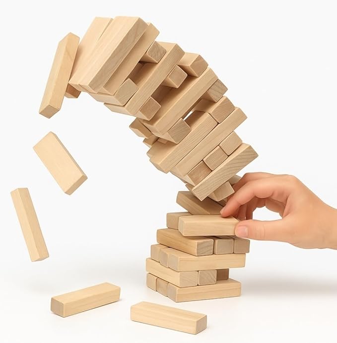 Wooden Building Blocks Puzzle Game