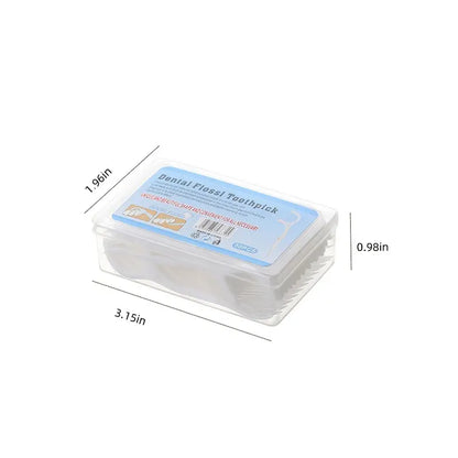 Toothpick Dental Floss | 2-in-1 Flosser & Toothpick
