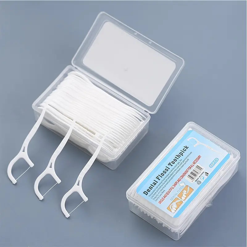 Toothpick Dental Floss | 2-in-1 Flosser & Toothpick