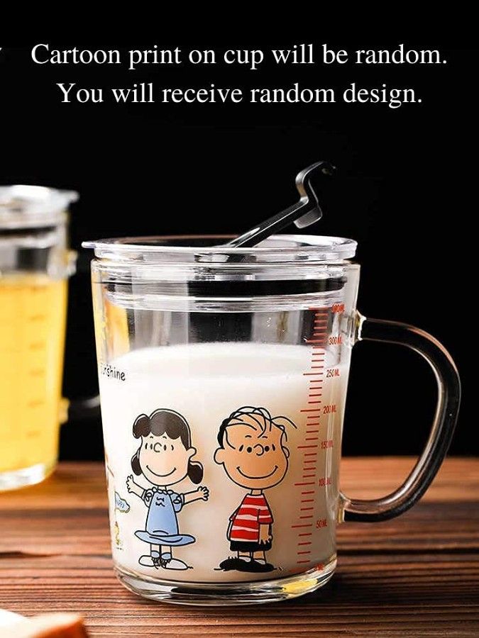 Dolphin Glass Coffee Mug – 370ml Tumbler with Lid & Straw for Coffee, Tea, Juice, and Smoothies