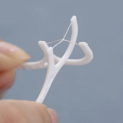 Toothpick Dental Floss | 2-in-1 Flosser & Toothpick